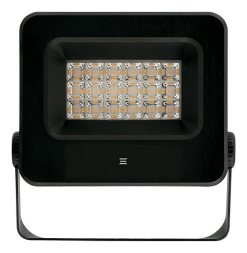 Projetor Led Solid 16w 5000k Branco Frio 60° Preto Stella