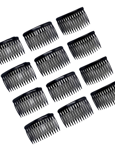 Peineta Española Negro 12pcs