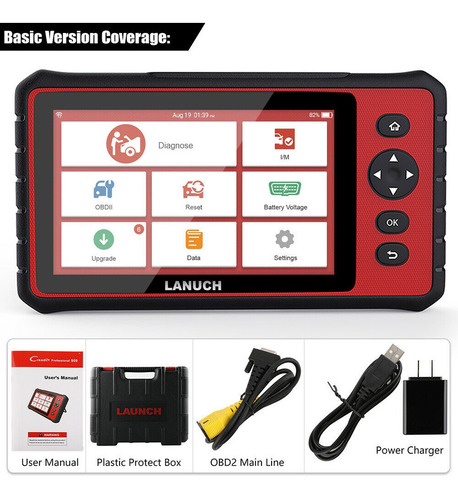 Imagen 9 de 10 de Launch X431 Crp909 Todos Los Sistemas 15 Reset No Mk808