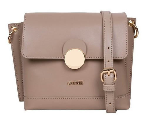 Bolso Marcas Crabtree Modelo E3247 Color Taupe