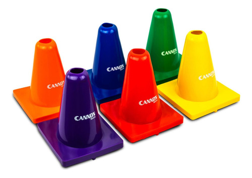 Cannon Sports - Conos Multicolor Para Practicar Fútbol, Ej.