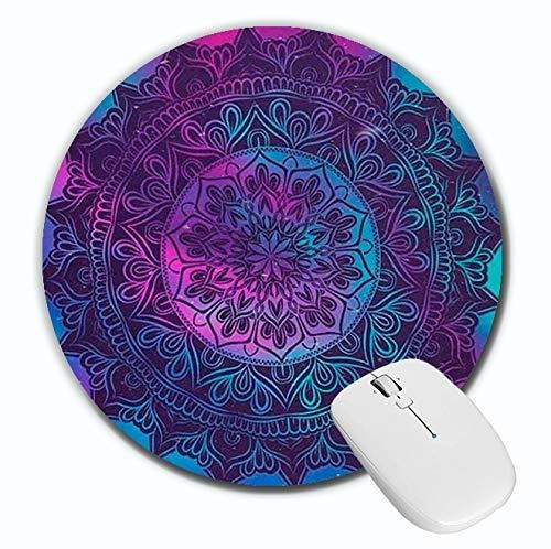 Pad Mouse - Proever Round Watercolor Mandalas Mouse Pad, Non