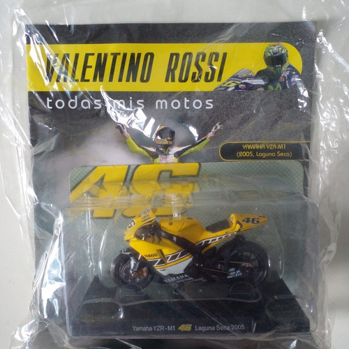 Colección Motos Valentino Rossi N 7. Yamaha Yzr M1 Laguna   