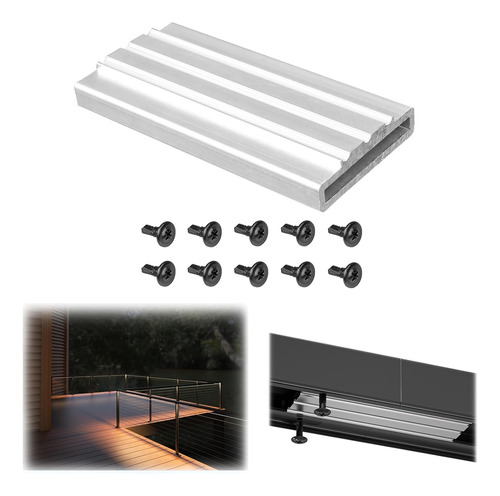 Accesorios De Pasamanos Led Hl12 - 2pack Conector De Extensi