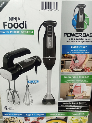 Batidora De Mano Ninja Foodi Power De 650watt Multifuncional