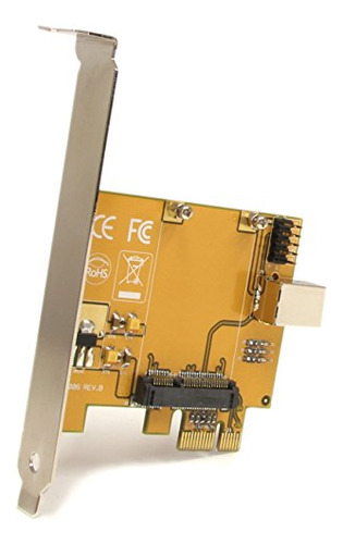 Startech.com Adaptador De Tarjetas Pci Express A Mini Pci Ex