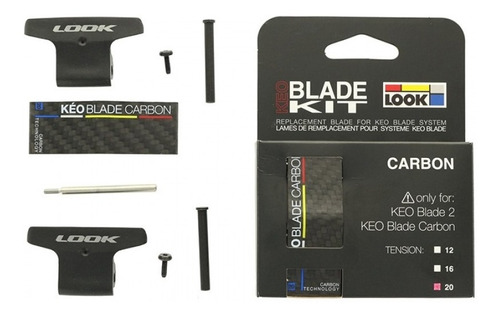 Look Keo Carbon Blade Kit De Reemplazo Ó Repuesto