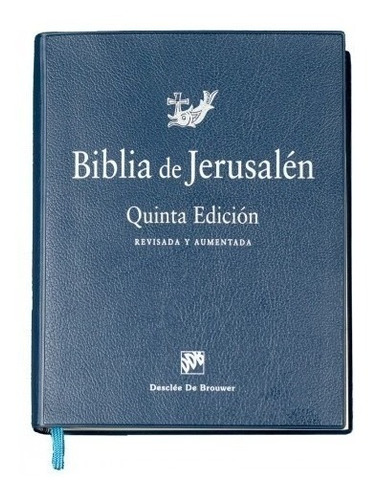 Biblia De Jerusalen 5ta Edicion - Desclee - Libro T Blanda