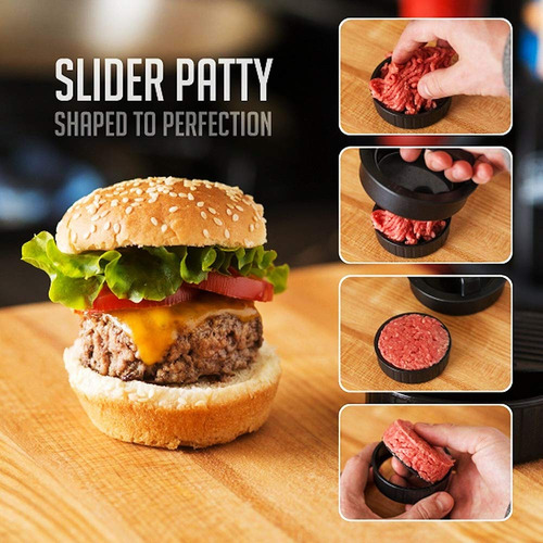 Prensa Para Hamburguesas Kit Antiadherente Para Hacer Hambur