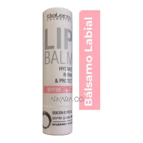 Bálsamo Labial Protector Super Hidratante Salerm Spf30 4gr 