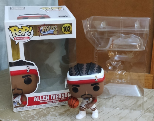 Allen Iverson: Funko Pop Basketball, Original Excelente (Usado)