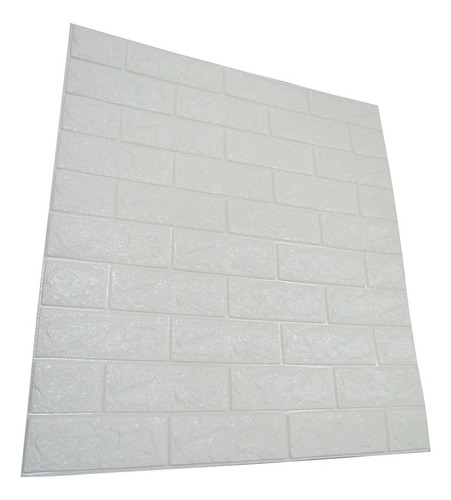 Revestimiento Autodhesivo 3d Ladrillo Beige
