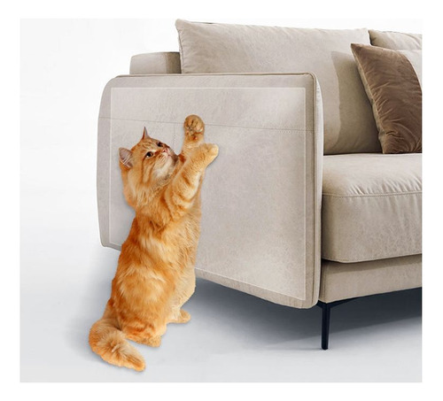 Silla Adhesiva Antiarañazos Cat Protector Sofa, 10 Piezas