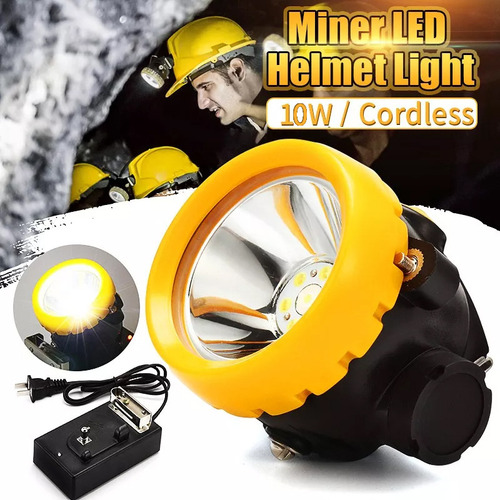 Para * Lámpara De Caza Para Mineros Recargable Y Potente