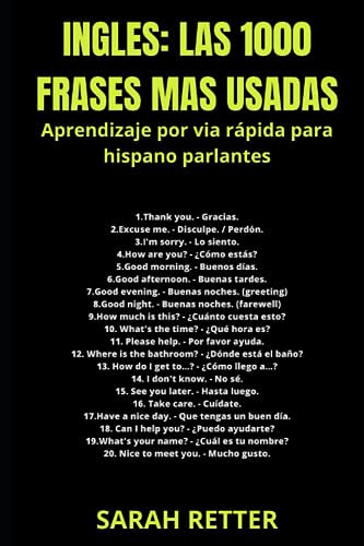 Ingles: Las 1000 Frases Mas Usadas. Aprendizaje Por Via R? 