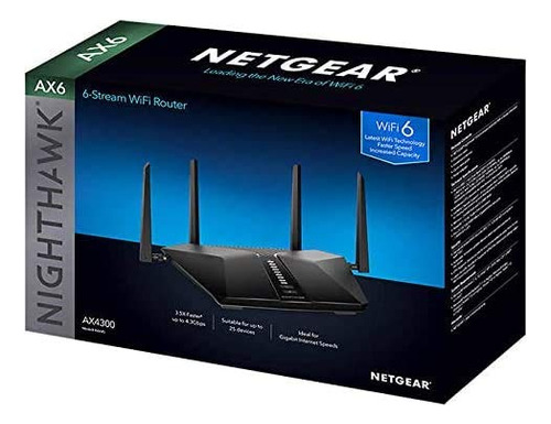 Nighthawk Ax6 6 Stream Ax4300 Router Wifi