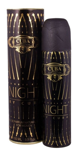 Perfume Cuba Night Feminino 100ml Lady Million