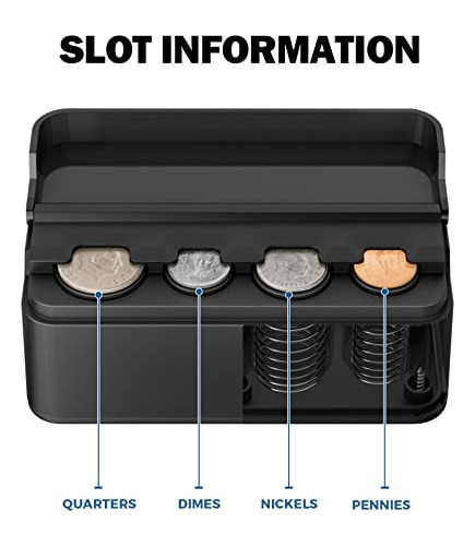 Joytutus Soporte Para Monedas Para Organizador De Cambios De