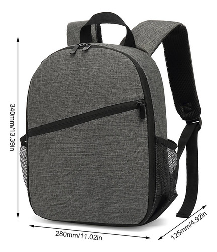 Mochila Para Cámara Digital, Bolsa Multifuncional A Prueba D