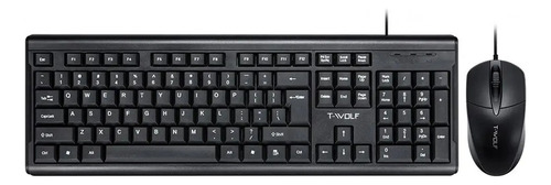 Combo Teclado Y Mouse T-wolf Tf500