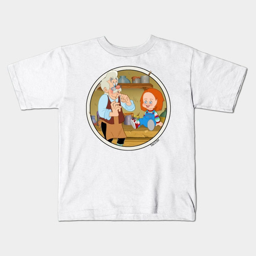 Remera Blanca Bichos Niño Niña Aldultos Chucky A 10