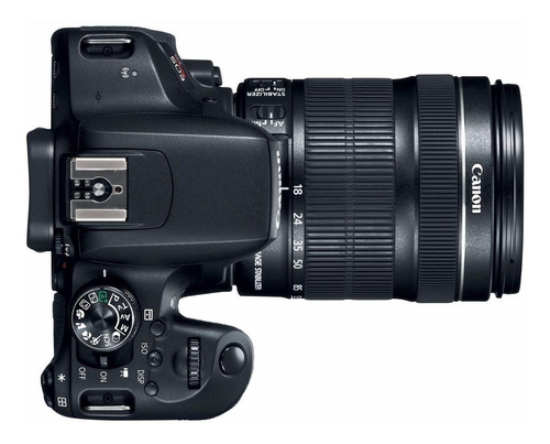 Canon EOS Rebel T7i 18-135mm IS STM Kit DSLR cor preto