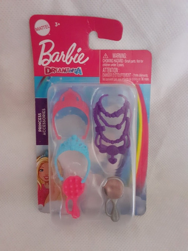 Barbie Accesorio Corona Collar/cotillon/muñeca/maqueta