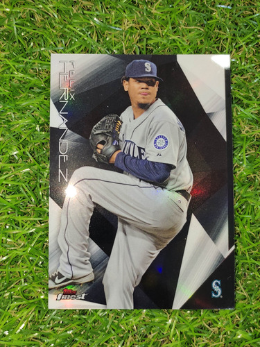 Cv Félix Hernández Refractor 2014 Topps Finest Refractor 