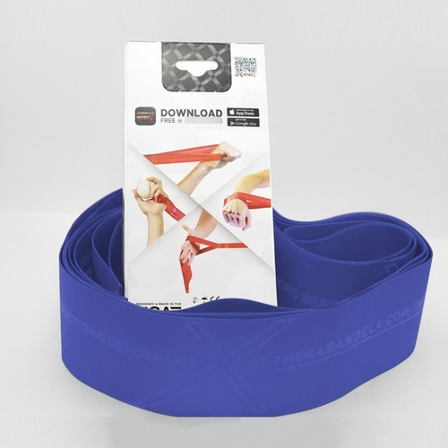 Banda Elástica Clx 9 Loops Theraband Color Azul