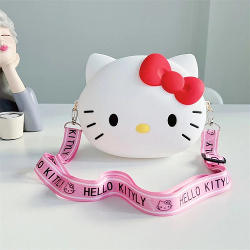 Cartera Chibi De Hello Kitty Hermosa Importado 