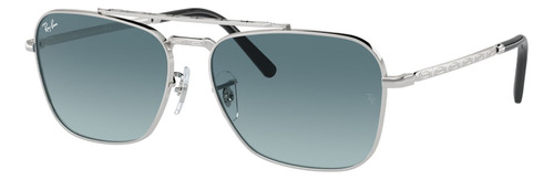 Gafas De Sol New Caravan Silver Ray-ban Originales Color Plateado