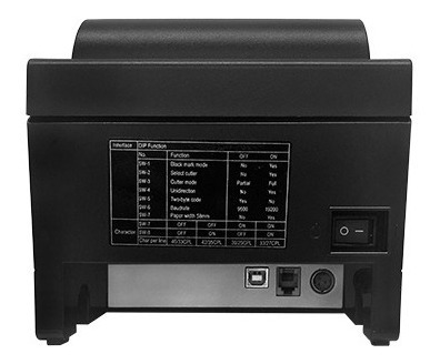 Imagen 5 de 5 de Impresora De Recibos Matriz De Punto 3nstar Rpi 007e Etherne