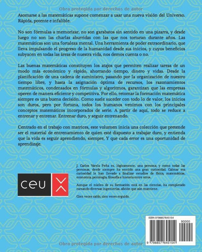 Libro: Matrices, Determinantes Y Sistemas (álgebra Lineal)