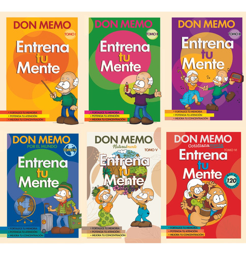 Don Memo - Entrena Tu Mente - Promo Colección Completa
