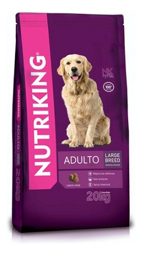 Alimento Nutriking Perro Adulto Grande 20 Kg Pet Shop Beto