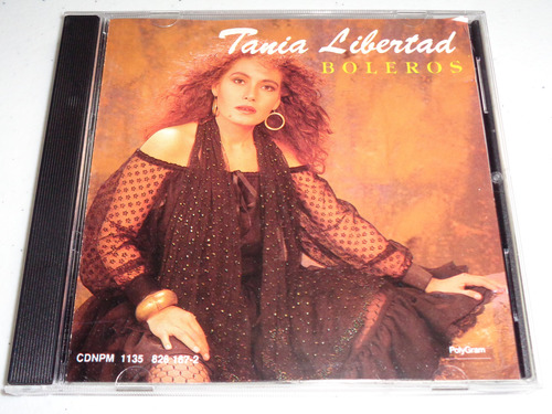 Tania Libertad - Boleros, Cd 1988 Polygram