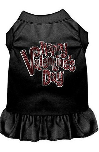 Mirage Pet Products 57-56 Xlbk Vestido Negro Valentines Day