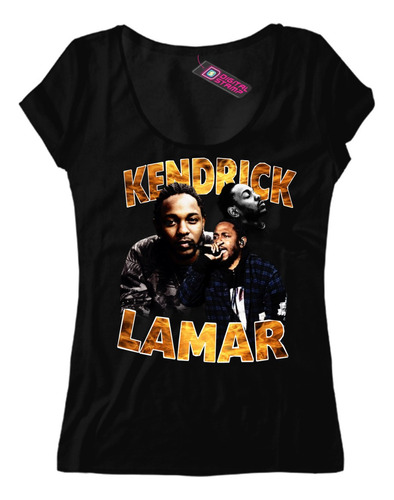 Remera Mujer Kendrick Lamar Rap Hip Hop Rh11 Dtg Premium