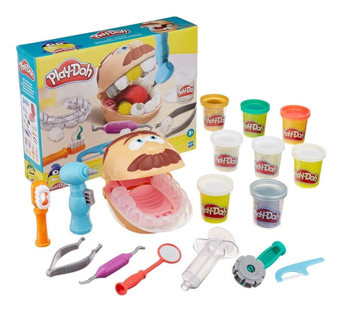 Conjunto Play-doh Brincando De Dentista - Hasbro