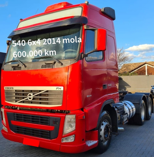 Volvo Fh 540 6x4 Ano 2014  R$ 295.000