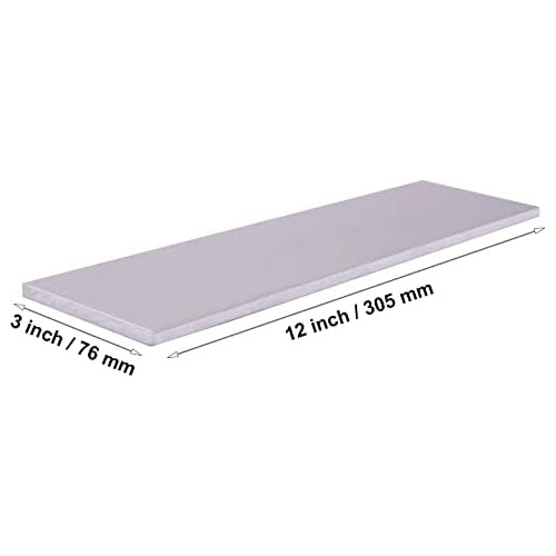 2 Hojas De Aluminio 6061 T6, 3 Pulgadas X 12 Pulgadas X...