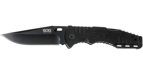 Navaja Sog Salute Mini Black G10