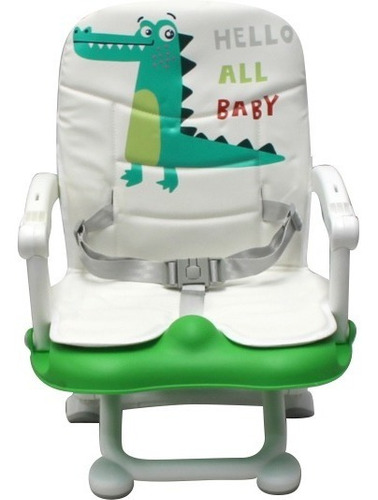 Imagen 3 de 7 de Silla Comer Bebé Portasilla Booster Plegable Con Bandeja