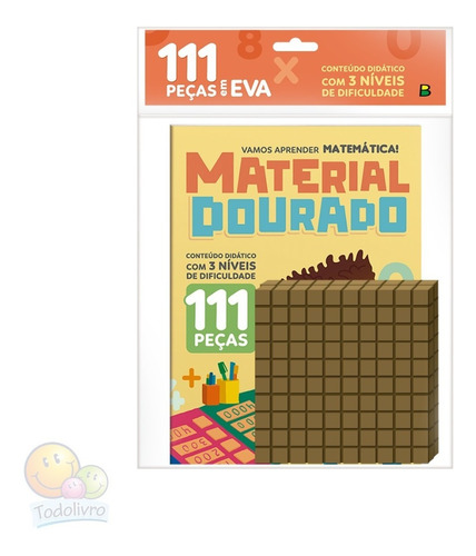 Livro Material Dourado - Brochura +6 Todolivro