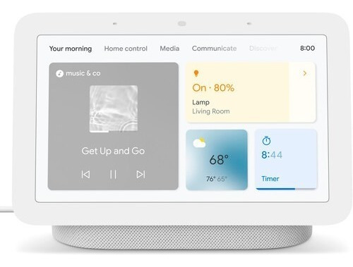 Asistente De Voz Google Nest Hub Gen 2 Wifi Bluetooth Tactil