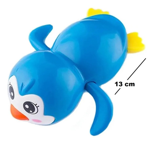 Imagen 2 de 4 de Magnific Pinguino Nadador Bath Swiming Playking