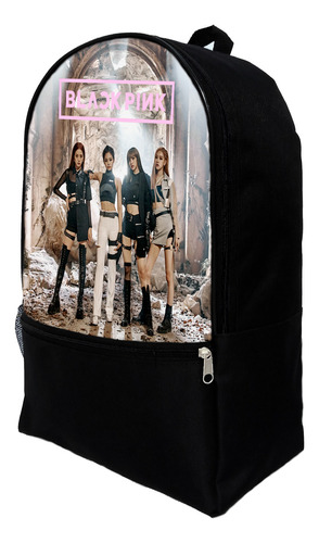 Mochila Escolar Oferta De Black Pink K-pop C330