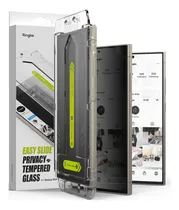 Comprar Vidrio Templado Antiespía Ringke Easy Slide Privacy para Samsung Galaxy S24 Ultra Incluye 2 Unidades Sistema De Fácil Instalación Antifallo