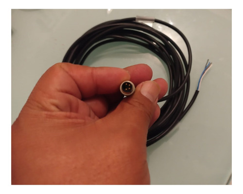Conector De E/s Macho M8 4 Pin Cable 4 Metros (Usado)