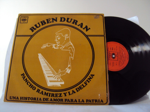 Vinilo Lp 178  Ruben Duran Pancho Ramirez Y La Delfina